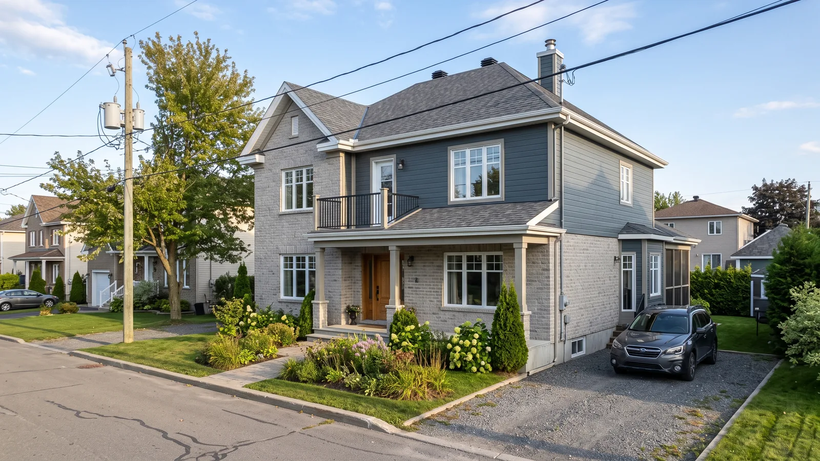 Travaux de toiture résidentielle à Drummondville, Québec