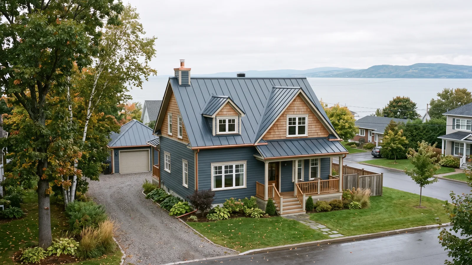 Travaux de toiture résidentielle à Rimouski, Québec