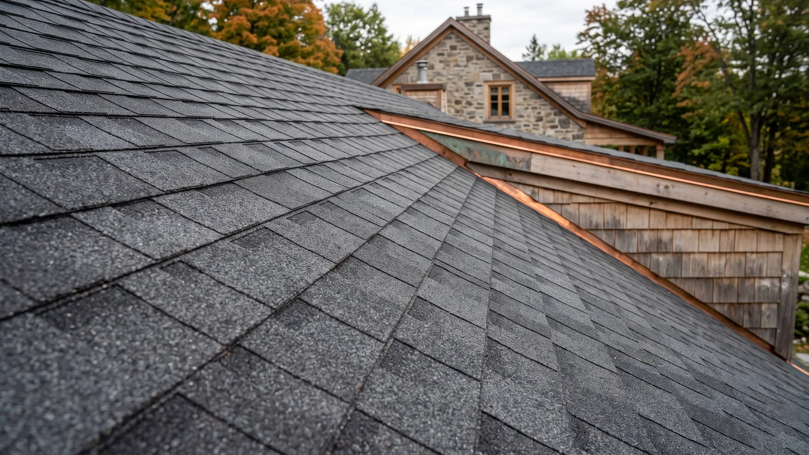 Travaux de toiture résidentielle à Saint-Pascal, Québec