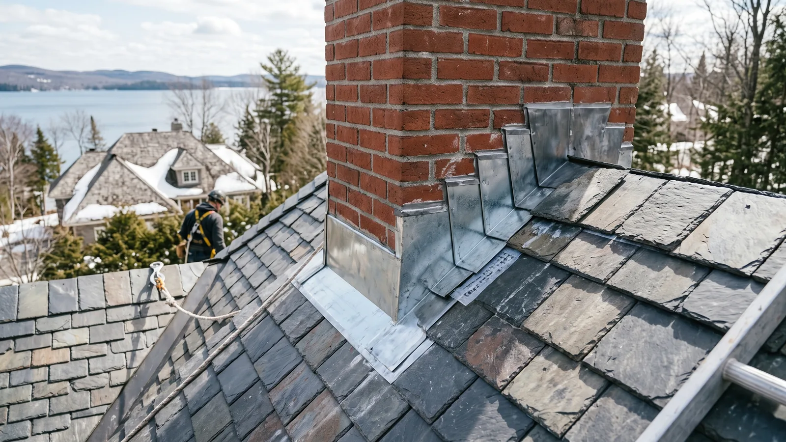 Travaux de toiture résidentielle à Wickham, Québec