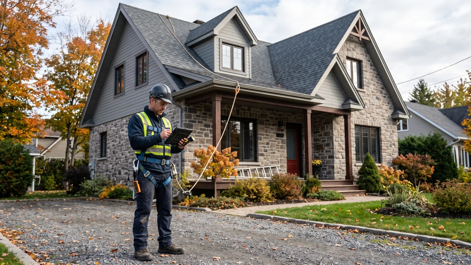 Travaux de toiture résidentielle à Déléage, Québec