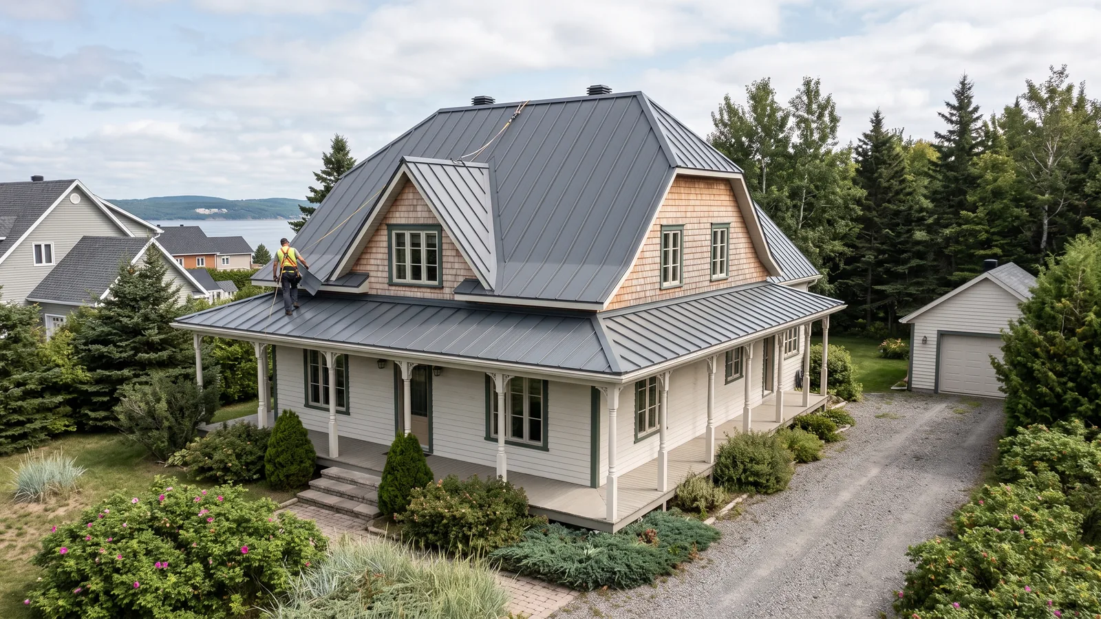 Travaux de toiture résidentielle à Bas-Saint-Laurent (01), Québec